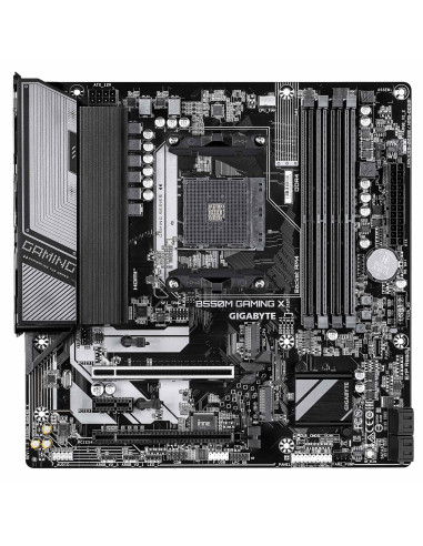 Mainboard, GIGABYTE, AMD B550, Socket AM4, micro ATX, RAM DDR4-SDRAM, 4xSlots, 2xNumber of M.2 (M) slots, B550MGAMINGX1.2