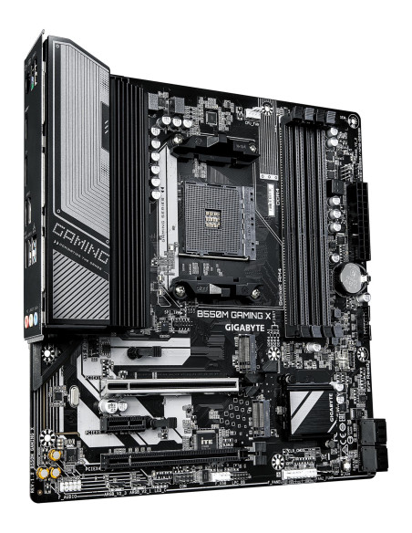 Mainboard, GIGABYTE, AMD B550, Socket AM4, micro ATX, RAM DDR4-SDRAM, 4xSlots, 2xNumber of M.2 (M) slots, B550MGAMINGX1.2