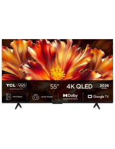 TV Set, TCL, 55 ", 4K Ultra HD, 3840 x 2160 pixels, Flat, 16:9, QLED, 55QLED780L