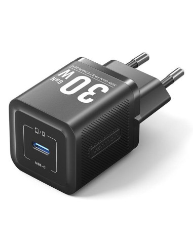 MOBILE CHARGER WALL 30W USB-C/1P BLACK FEZB0-EU VENTION