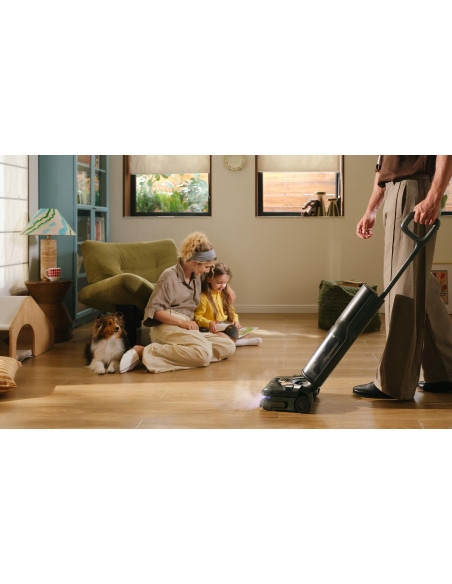 Vacuum Cleaner, ROBOROCK, F25 Steam, Dry&wet, Upright vacuum, Black, Bagless, Battery, Suction power 25000 Pa, WD6Y6A522-00