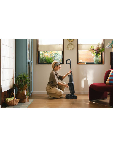Vacuum Cleaner, ROBOROCK, F25 Steam, Dry&wet, Upright vacuum, Black, Bagless, Battery, Suction power 25000 Pa, WD6Y6A522-00