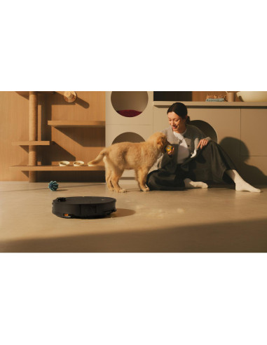 VACUUM CLEANER ROBOT SAROS 20/SONIC COMPLETE BLACK ROBOROCK