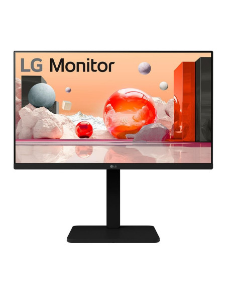 LCD Monitor, LG, 24BA550-B, 24", Panel IPS, 1920x1080, 16:9, 100 Hz, Matte, 5 ms, Speakers, Swivel, Pivot, Height adjustable, T