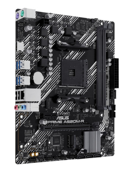 Mainboard, ASUS, AMD A520, SAM4, Micro-ATX, Memory DDR4, Memory slots 2, 1xPCI-Express 3.0 1x, 1xPCI-Express 3.0 16x, 1xM.2, 1x