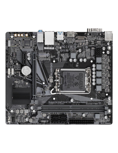 Mainboard, GIGABYTE, Intel H610, LGA1700, Micro-ATX, Memory DDR4, Memory slots 2, 1xPCI-Express 3.0 1x, 1xPCI-Express 4.0 16x, 