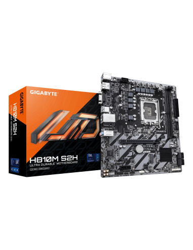 Mainboard, GIGABYTE, LGA1851, Micro-ATX, Memory DDR5, Memory slots 2, H810MS2H