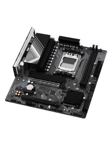 Mainboard, ASROCK, AMD B650, SAM5, Micro-ATX, Memory DDR5, Memory slots 2, 1xPCI-Express 4.0 1x, 2xPCI-Express 4.0 16x, 1xM.2, 