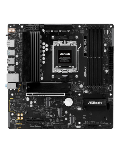 Mainboard, ASROCK, AMD B850, SAM5, Micro-ATX, Memory DDR5, Memory slots 4, 1xPCI-Express 4.0 4x , 1xPCI-Express 5.0 16x, 1xM.2,