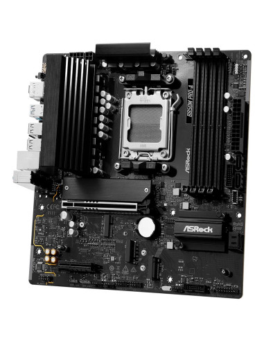 Mainboard, ASROCK, AMD B850, SAM5, Micro-ATX, Memory DDR5, Memory slots 4, 1xPCI-Express 4.0 4x , 1xPCI-Express 5.0 16x, 1xM.2,