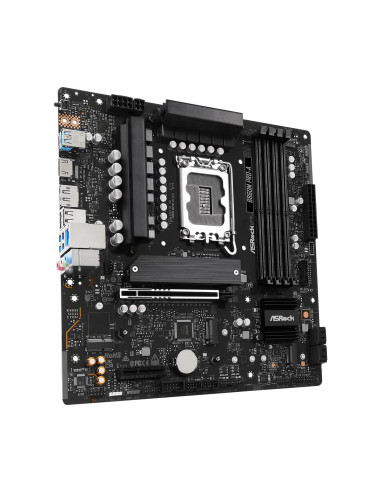 Mainboard, ASROCK, Intel B860, LGA 1851 (Socket V1), micro ATX, RAM DDR5-SDRAM, 4xSlots, 3xNumber of M.2 (M) slots, B860MPRO-A
