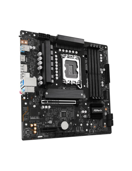 Mainboard, ASROCK, Intel B860, LGA 1851 (Socket V1), micro ATX, RAM DDR5-SDRAM, 4xSlots, 3xNumber of M.2 (M) slots, B860MPRO-A