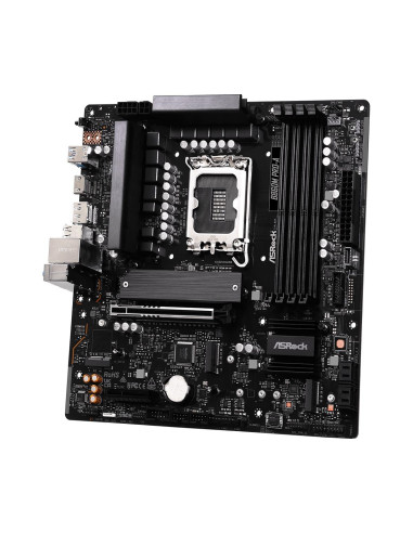 Mainboard, ASROCK, Intel B860, LGA 1851 (Socket V1), micro ATX, RAM DDR5-SDRAM, 4xSlots, 3xNumber of M.2 (M) slots, B860MPRO-A