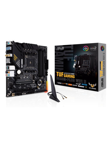Mainboard, ASUS, AMD B550, SAM4, MicroATX, Memory DDR4, Memory slots 4, 1xPCI-Express 3.0 1x, 1xPCI-Express 3.0 16x, 1xPCI-Expr