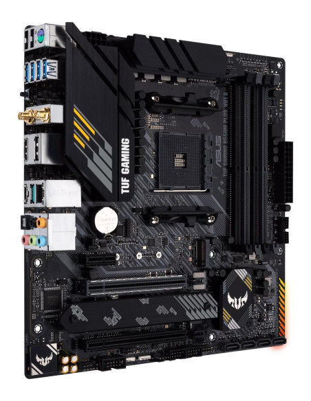 Mainboard, ASUS, AMD B550, SAM4, MicroATX, Memory DDR4, Memory slots 4, 1xPCI-Express 3.0 1x, 1xPCI-Express 3.0 16x, 1xPCI-Expr