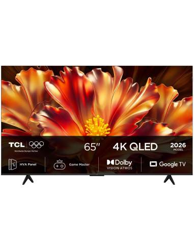TV Set, TCL, 65 ", 4K Ultra HD, 3840 x 2160 pixels, Flat, 16:9, QLED, 65QLED780L
