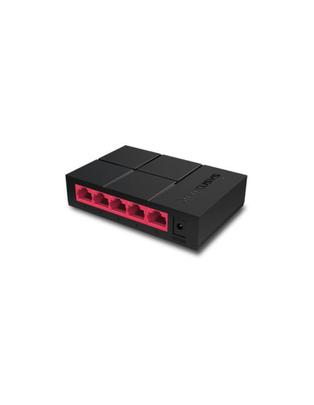 Switch, MERCUSYS, MS105G, Desktop/pedestal, 5x10Base-T / 100Base-TX / 1000Base-T, MS105G
