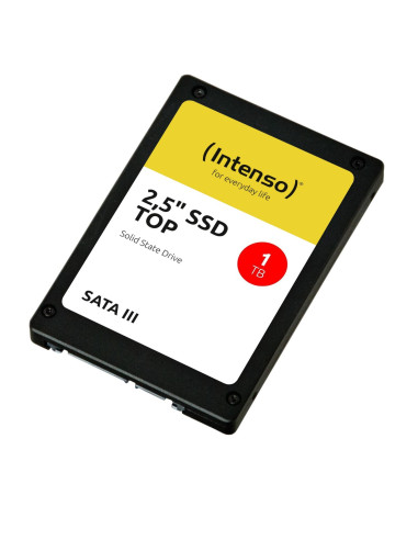 SSD, INTENSO, 1000 GB, Serial ATA III, Write speed 500 MB/s, Read speed 550 MB/s, 2.5", MTBF 2000000 h, 3812460