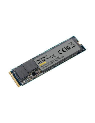 SSD, INTENSO, MI500, 1TB, M.2, NVMe, 3D NAND, Write speed 4500 MBytes/sec, Read speed 5300 MBytes/sec, 4mm, TBW 600 TB, MTBF 15