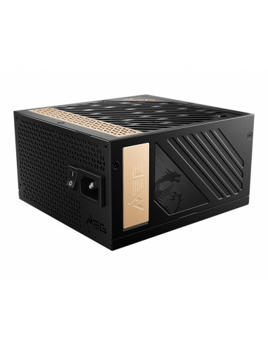 Power Supply, MSI, MEG AI1300P PCIE5, ATX, PC, 100 - 240 V, 1300 W, MEGAI1300PPCIE5