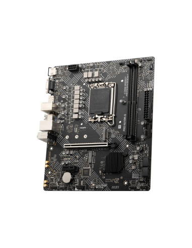Mainboard, MSI, PRO H610M-G, Intel H610, LGA 1700, micro ATX, RAM DDR5-SDRAM, 2xSlots, 1xPCI Express x1 slots, 1xPCI Express x1