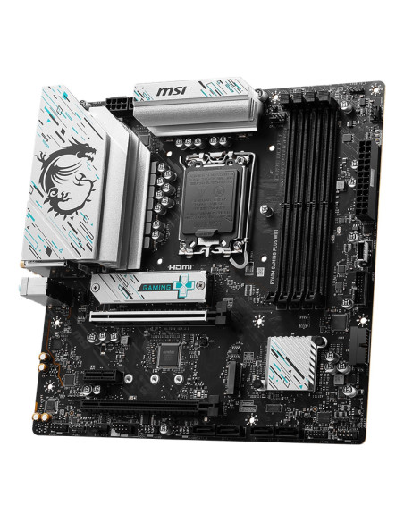 Mainboard, MSI, Intel B760 Express, LGA1700, Micro-ATX, Memory DDR5, Memory slots 4, 1xPCI-Express 3.0 1x, 1xPCI-Express 4.0 4x