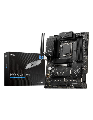 Mainboard, MSI, Intel Z790, LGA1700, ATX, Memory DDR5, Memory slots 4, 1xPCI-Express 1x, 3xPCI-Express 16x, 4xM.2, 1xHDMI, 1xDi