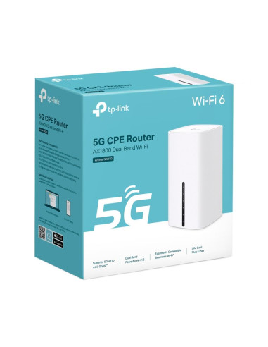 Wireless Router, TP-LINK, Router, 1800 Mbps, Mesh, LAN WAN ports 1, Number of antennas 10, ARCHERNX210