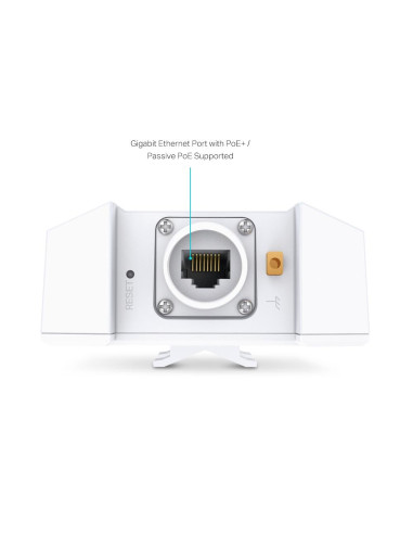 Access Point, TP-LINK, Omada, 3000 Mbps, IEEE 802.11a/b/g, IEEE 802.11n, IEEE 802.11ac, IEEE 802.11ax, 1x10/100/1000M, EAP650-O