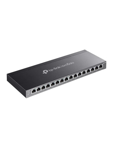 Switch, TP-LINK, Omada, TL-SG2016P, 16x10Base-T / 100Base-TX / 1000Base-T, PoE+ ports 8, 120 Watts, TL-SG2016P