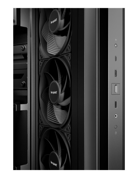 Case, BE QUIET, ATX/micro ATX/Mini-ITX, Black, Midi Tower, PC, BGW83