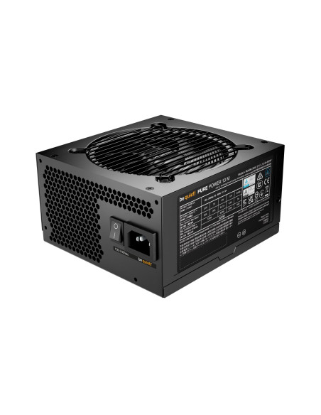 Power Supply, BE QUIET, Pure Power 13m, 650 Watts, Efficiency 80 PLUS GOLD, PFC Active, MTBF 100000 hours, BP025EU