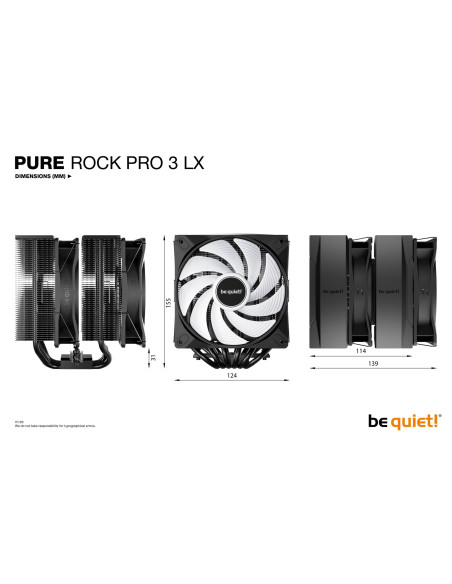 CPU COOLER S_MULTI/PURE ROCK PR3LX BK043 BE QUIET