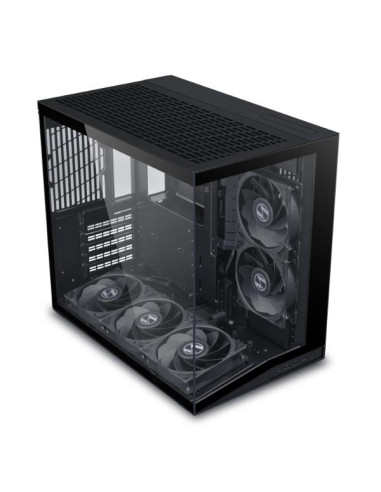 Case, LIAN LI, ATX/micro ATX/Mini-ATX, Black, Mini Tower, PC, Lian Li 011 Dynamic Mini O11D mini V2 Flow Black (G99.O11DMIV2FX.