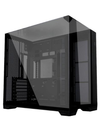 Case, LIAN LI, ATX/micro ATX/Mini-ITX/EATX, Black, Tower, PC, Lian Li 011 Vision COMPACT Black (G99.O11VPX.00), G99.O11VPX.00
