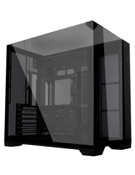 Case, LIAN LI, ATX/micro ATX/Mini-ITX/EATX, Black, Tower, PC, Lian Li 011 Vision COMPACT Black (G99.O11VPX.00), G99.O11VPX.00