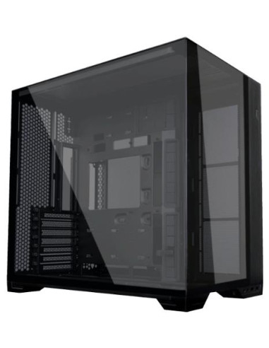 Case, LIAN LI, ATX/micro ATX/Mini-ITX/EATX, Black, Tower, PC, Lian Li 011 Vision COMPACT Black (G99.O11VPX.00), G99.O11VPX.00