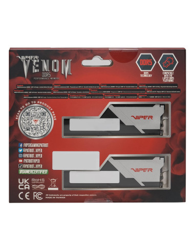 MEMORY DIMM 16GB DDR5-6000/KIT2 PVV516G600C36K PATRIOT