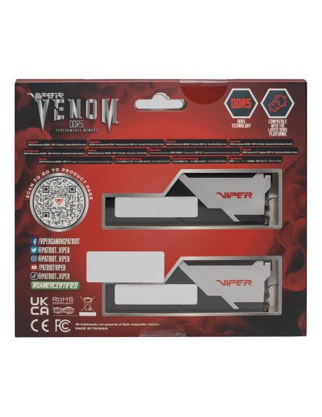 MEMORY DIMM 16GB DDR5-6000/KIT2 PVV516G600C36K PATRIOT