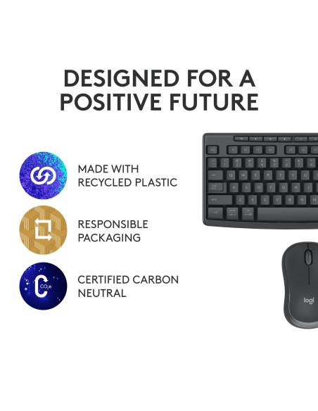 KEYBOARD +MOUSE COMBO MK370/920-012077 LOGITECH