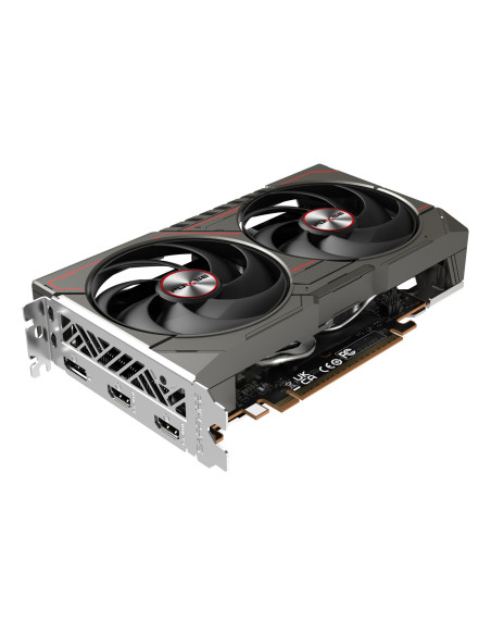 Graphics Card, SAPPHIRE, AMD, Radeon RX 9060 XT, 8 GB, GDDR6, 128 bit, PCI Express x16 5.0, Active, 11350-05-20G
