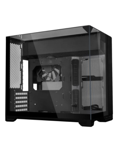 Case, LIAN LI, Tempered glass panel(s) Yes, micro ATX/Mini-ITX, Black, Midi Tower, PC, Lian Li 011 Vision O11 VISION-M Black (G
