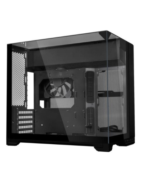 Case, LIAN LI, Tempered glass panel(s) Yes, micro ATX/Mini-ITX, Black, Midi Tower, PC, Lian Li 011 Vision O11 VISION-M Black (G
