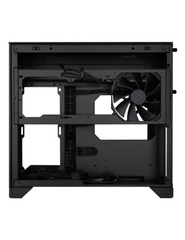 Case, LIAN LI, Tempered glass panel(s) Yes, micro ATX/Mini-ITX, Black, Midi Tower, PC, Lian Li 011 Vision O11 VISION-M Black (G