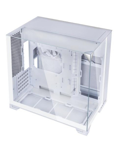 Case, LIAN LI, micro ATX/Mini-ITX, White, Midi Tower, PC, Lian Li 011 Vision O11 VISION-M White (G99.O11VMW.00), G99.O11VMW.00
