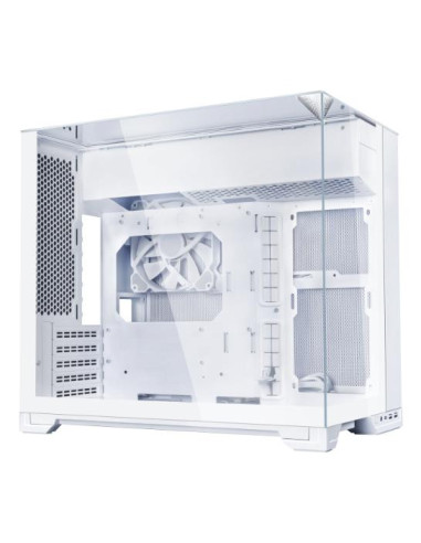 Case, LIAN LI, micro ATX/Mini-ITX, White, Midi Tower, PC, Lian Li 011 Vision O11 VISION-M White (G99.O11VMW.00), G99.O11VMW.00