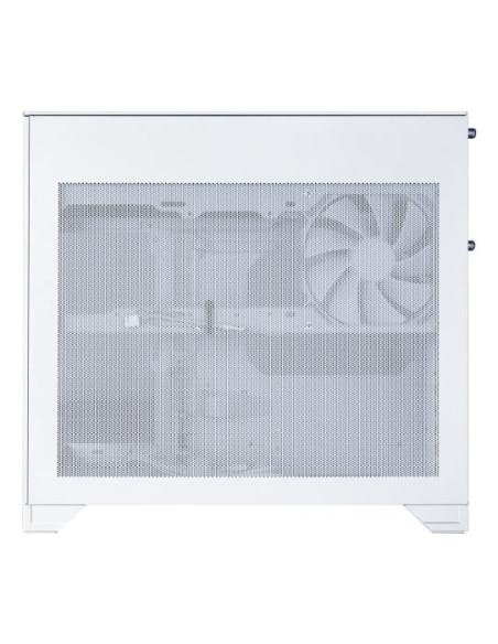Case, LIAN LI, micro ATX/Mini-ITX, White, Midi Tower, PC, Lian Li 011 Vision O11 VISION-M White (G99.O11VMW.00), G99.O11VMW.00
