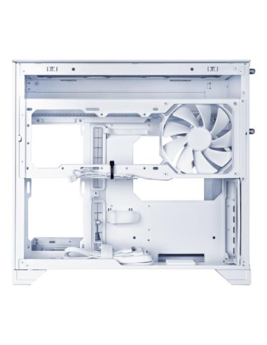 Case, LIAN LI, micro ATX/Mini-ITX, White, Midi Tower, PC, Lian Li 011 Vision O11 VISION-M White (G99.O11VMW.00), G99.O11VMW.00