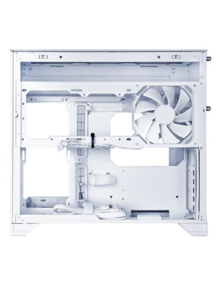 Case, LIAN LI, micro ATX/Mini-ITX, White, Midi Tower, PC, Lian Li 011 Vision O11 VISION-M White (G99.O11VMW.00), G99.O11VMW.00
