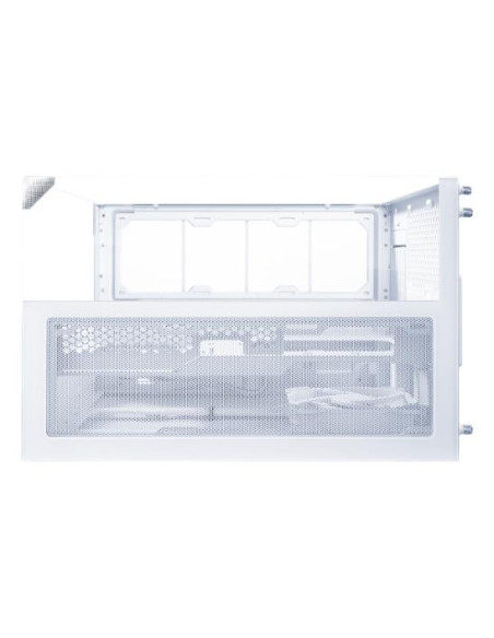 Case, LIAN LI, micro ATX/Mini-ITX, White, Midi Tower, PC, Lian Li 011 Vision O11 VISION-M White (G99.O11VMW.00), G99.O11VMW.00